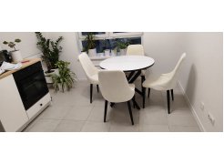 Стул на металлокаркасе Kora gray / black фото покупателя 300