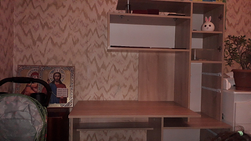 Стол компьютерный Джаз-17 белый правый фото покупателя 58