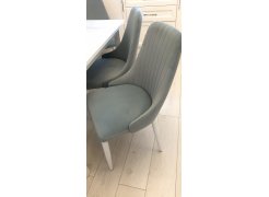 Стул на металлокаркасе Kora green / black фото покупателя 215