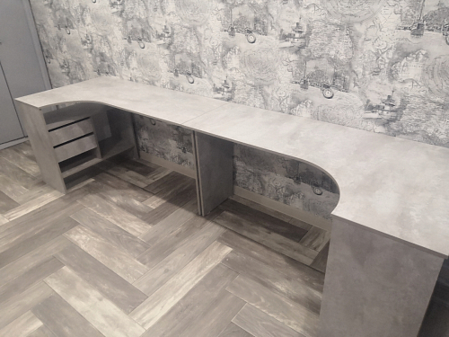 Стол письменный СПм-25 левый венге фото покупателя 50