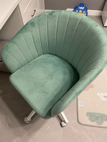 Компьютерное кресло Тибо сиреневый фото покупателя 82