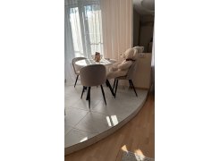 Стул на металлокаркасе Gabi 1 light purple / black фото покупателя 119