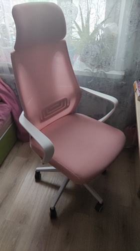 Компьютерное кресло Golem black / white фото покупателя 28