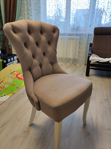 Деревянный стул Милано 1 бежевый / белый фото покупателя 21