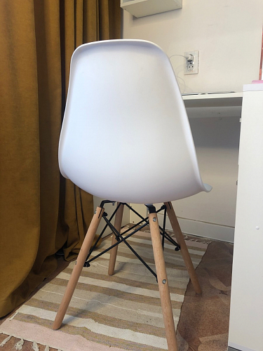Пластиковый стул Eames PC-015 желтый фото покупателя 305