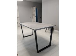 Стол Лота Лофт 140 25 мм юта / белый матовый фото покупателя 869