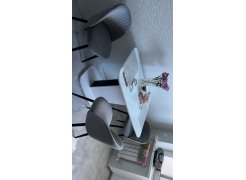 Стул на металлокаркасе Gabi 1 light purple / black фото покупателя 740