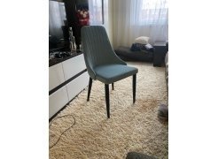 Стул на металлокаркасе Kora gray / black фото покупателя 174