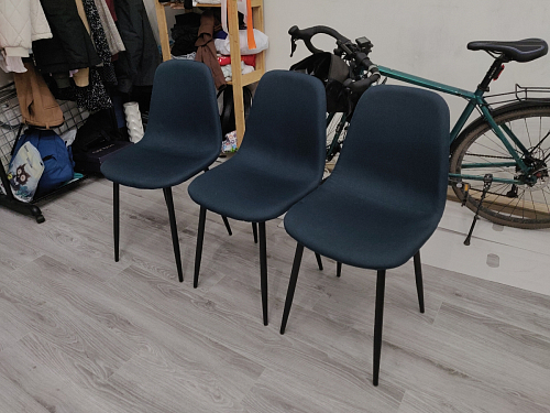 Стул на металлокаркасе Lilu pink / black фото покупателя 75