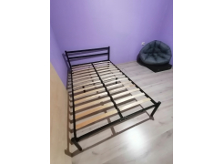 Односпальная кровать Фади 80х200 черная фото покупателя 1427