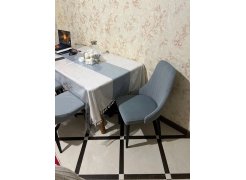 Стул на металлокаркасе Kora beige / black фото покупателя 374