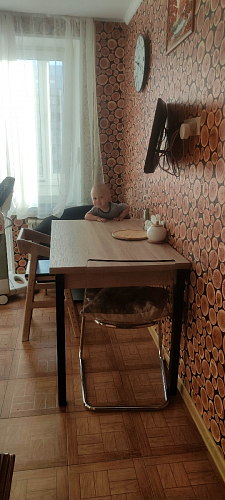 Стол Оригон сонома / черный матовый фото покупателя 2