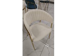 Стул на металлокаркасе Kamelia green / gold из шоурума 10