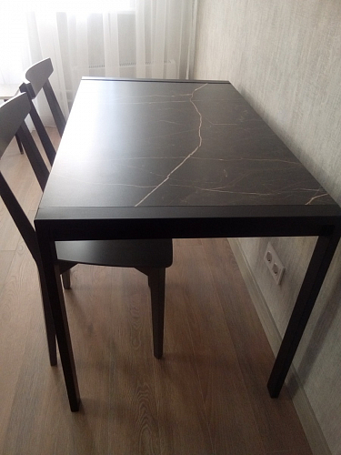 Стол Центавр бетон / графит фото покупателя 66