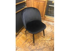 Стул на металлокаркасе Gabi 1 бежевый / черный с серебряными наконечниками фото покупателя 688