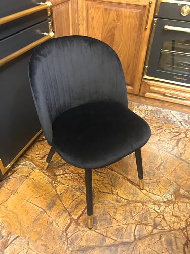 Стул на металлокаркасе Gabi gray / black фото покупателя 688