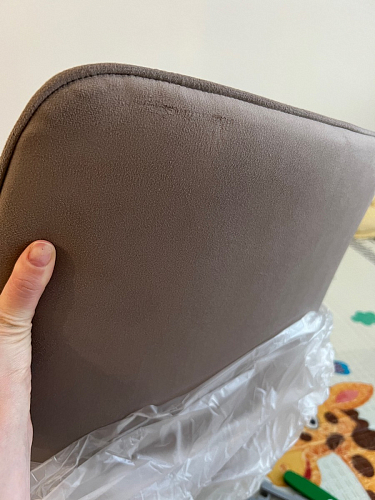 Стул на металлокаркасе Седа К кирпичный / черный фото покупателя 71