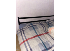 Односпальная кровать Фади 80х200 черная фото покупателя 653