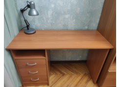 Письменный стол Хит-1 ясень шимо темный / ясень шимо светлый фото покупателя 1