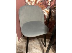 Стул на металлокаркасе Gabi 1 gray / black фото покупателя 322