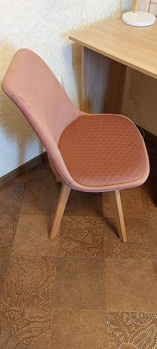 Стул Bonuss blue / wooden legs фото покупателя 190