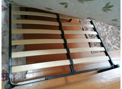 Односпальная кровать Фади 80х200 черная фото покупателя 257