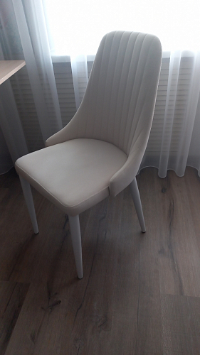 Стул на металлокаркасе Kora green / black фото покупателя 278