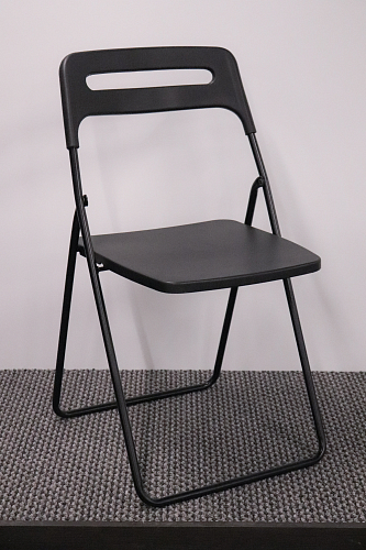 Пластиковый стул Fold складной blue из шоурума 1