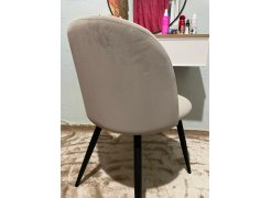 Стул на металлокаркасе Gabi 1 light purple / black фото покупателя 470