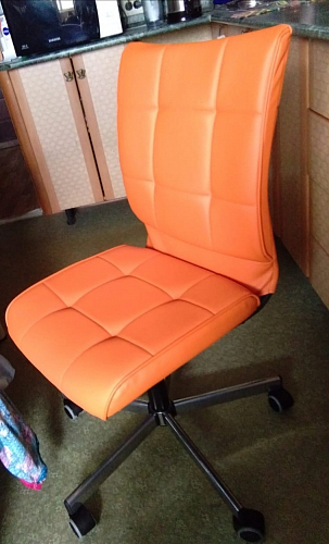 Компьютерное кресло Бюрократ CH-330M/velv86 голубой velvet 86 / крестовина металл фото покупателя 9