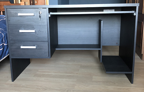 Компьютерный стол КС 12.01.1 119 см дуб крафт белый фото покупателя 1