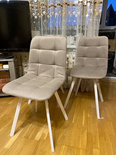 Стул на металлокаркасе Чилли К кирпичный / черный фото покупателя 609