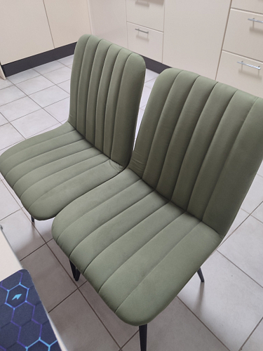 Стул на металлокаркасе Дани 01 кирпичный фото покупателя 15