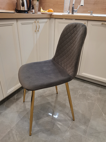 Стул на металлокаркасе Dabl wine red фото покупателя 5