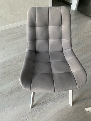 Стул на металлокаркасе Челси бежевый / черный фото покупателя 159