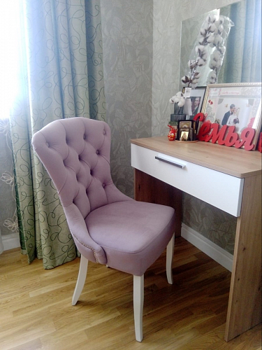 Деревянный стул Милано 1 бежевый / белый фото покупателя 75