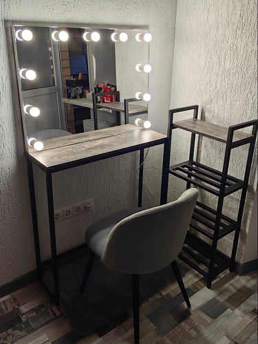 Стул на металлокаркасе Gabi latte / gold / black фото покупателя 293