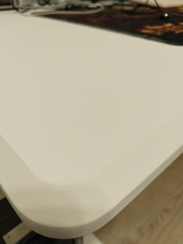 Компьютерный стол Маркос 140х80 тауп / черный фото покупателя 21