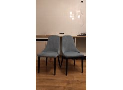 Стул на металлокаркасе Kora gray / black фото покупателя 423