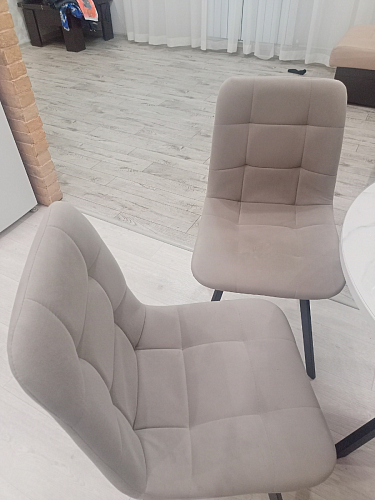 Стул на металлокаркасе Чилли зеленый / белый каркас фото покупателя 338