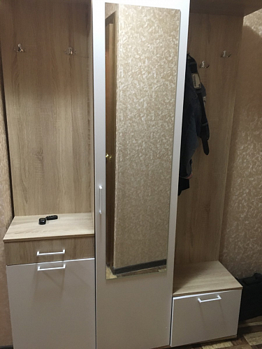 Готовая прихожая Пети дуб сонома / белый фото покупателя 18