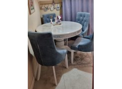 Стул Elegance white / blue фото покупателя 3