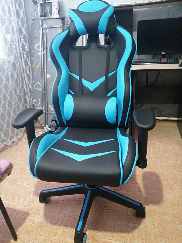 Компьютерное кресло Racer черное / красное фото покупателя 82