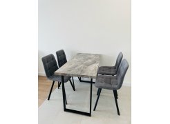 Стул на металлокаркасе Чилли розовый / черный каркас фото покупателя 415