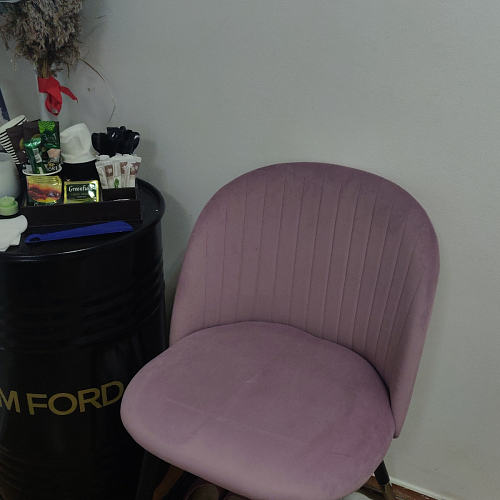 Стул на металлокаркасе Gabi latte / gold / black фото покупателя 707