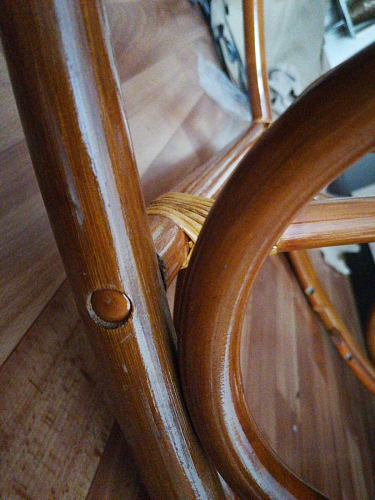 Кресло-качалка Milano/Милано ротанг коньяк фото покупателя 4