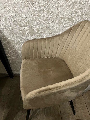 Стул на металлокаркасе Slam dark beige фото покупателя 36