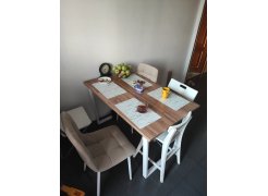 Стол Лота Лофт 120 25 мм сабия / черный матовый фото покупателя 911