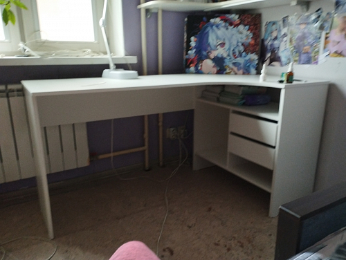 Стол письменный СПм-25 левый венге фото покупателя 32