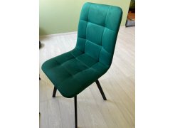 Стул на металлокаркасе Чилли черный фото покупателя 119